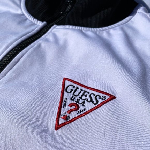 Small black and white guess track jacket - Picture 3 of 5